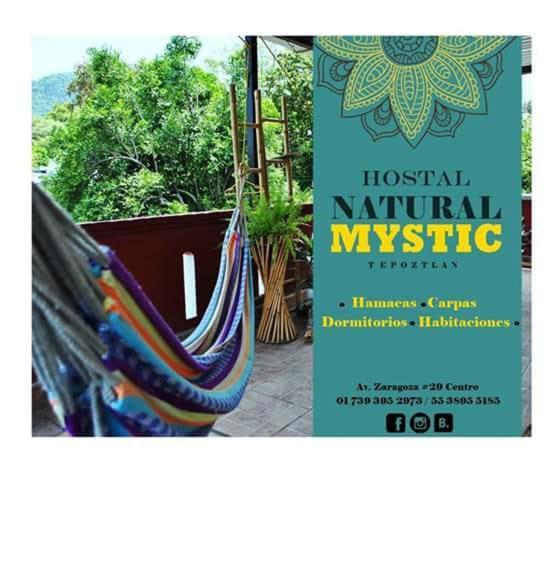 Natural Mystic Hostal Tepoztlan Bagian luar foto